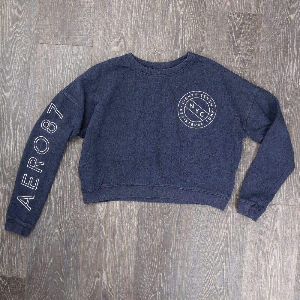 Aeropostale Navy Sweatshirt Small
